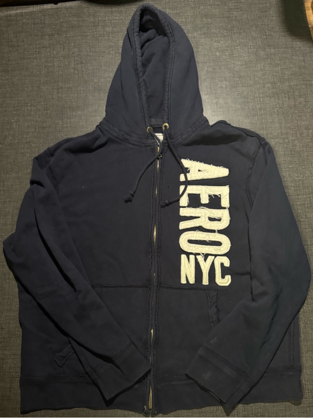 Vintage blue Aeropostale zip up